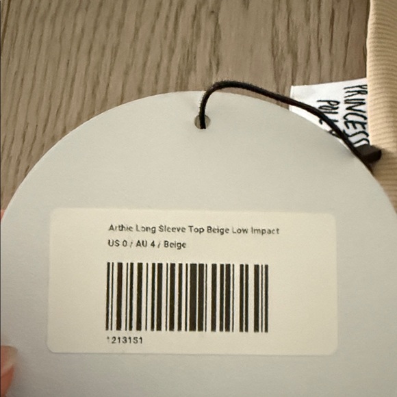 Princess Polly Beige Long Sleeve Top - Picture 3 of 4